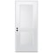 Codel Doors 36" x 80" Primed White Shaker Exterior Fiberglass Door 3068RHISPSF2PSHK691626DM - alternate 1